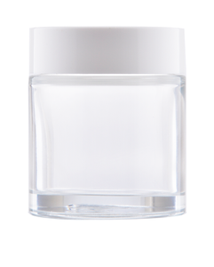 Jar  100 ml, glass Lid PP