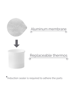 Container 50 ml PP Membrane AL