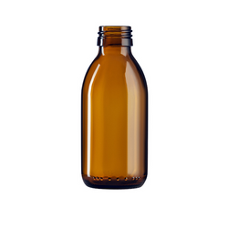 Bottle 125/115 ml Amber Glass 28/410