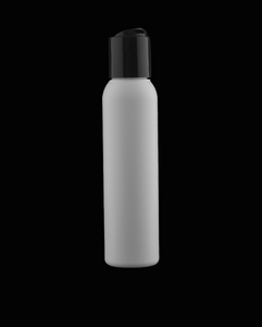 Bottle 100 ml, white, RHDPE, 24/410