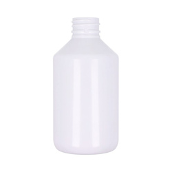 Slit Top Bottle, 250 ml, white, PET, 28/410