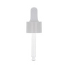 Dropper white, Glass