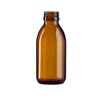 Bottle 125/115 ml Amber Glass 28/410
