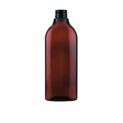 Shoulders Oval Bottle 400 ml, PET, 28/410