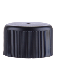 Black ribbed cap - neck 24/410