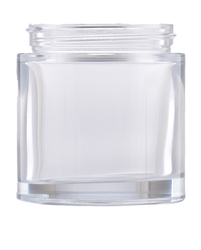 Clear glass jar 100 ml, thread 58/400